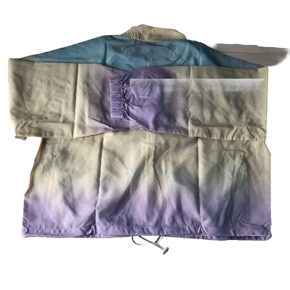 Reclaimed Vintage Tie Dye Lightweight Cropped Jacket Size 10. New - Picture 2 of 14